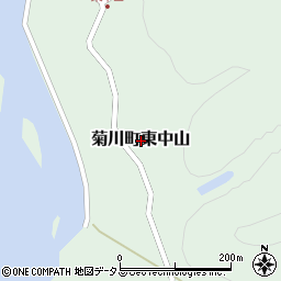 山口県下関市菊川町大字東中山周辺の地図