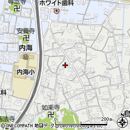 和歌山県海南市鳥居148周辺の地図