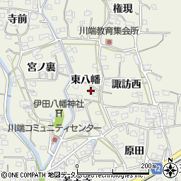 徳島県板野町（板野郡）川端（東八幡）周辺の地図