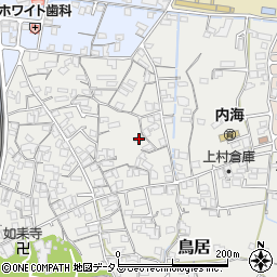 和歌山県海南市鳥居96周辺の地図