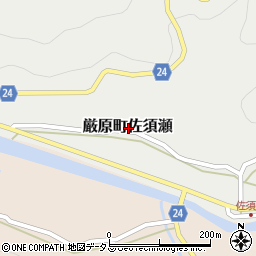 長崎県対馬市厳原町佐須瀬周辺の地図