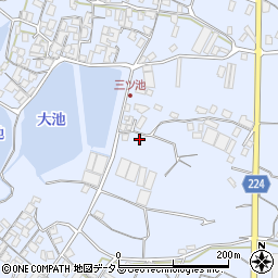 香川県三豊市豊中町岡本1043周辺の地図