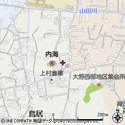 和歌山県海南市鳥居62-3周辺の地図