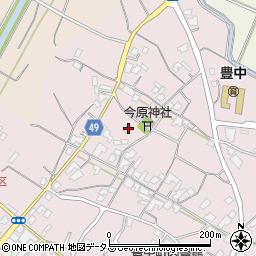 香川県三豊市豊中町本山甲408周辺の地図