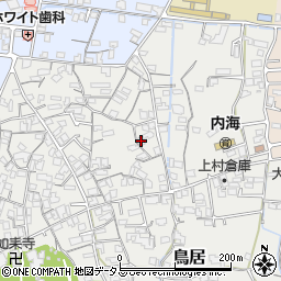 和歌山県海南市鳥居97-2周辺の地図