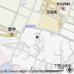 香川県三豊市豊中町上高野4012周辺の地図