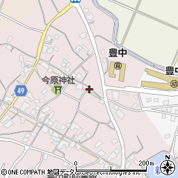 香川県三豊市豊中町本山甲313周辺の地図