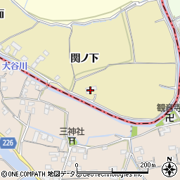 徳島県鳴門市大津町大幸関ノ下5周辺の地図