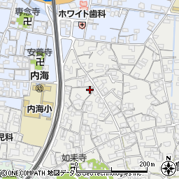 和歌山県海南市鳥居147周辺の地図