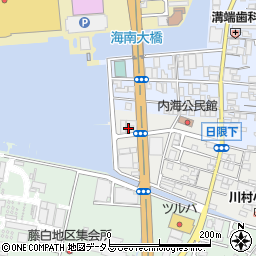 和歌山県海南市鳥居646-4周辺の地図