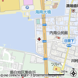 和歌山県海南市鳥居646-3周辺の地図