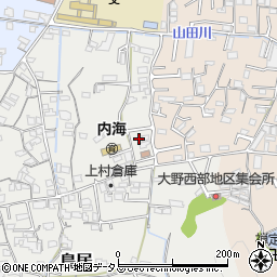 和歌山県海南市鳥居62周辺の地図