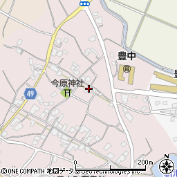 香川県三豊市豊中町本山甲321周辺の地図