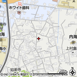 和歌山県海南市鳥居周辺の地図