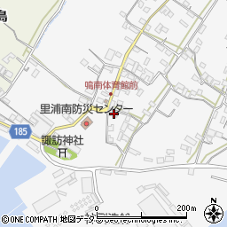 徳島県鳴門市里浦町里浦恵美寿287周辺の地図