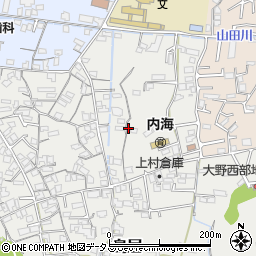 和歌山県海南市鳥居57周辺の地図