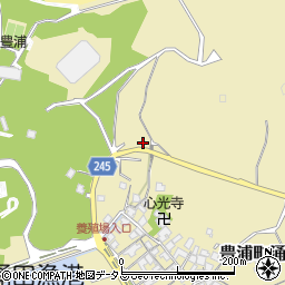 山口県下関市豊浦町大字涌田後地2099-2周辺の地図