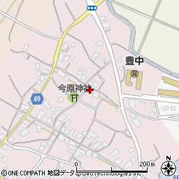 香川県三豊市豊中町本山甲320周辺の地図