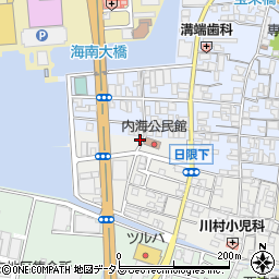和歌山県海南市鳥居450周辺の地図