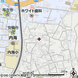 和歌山県海南市鳥居154周辺の地図