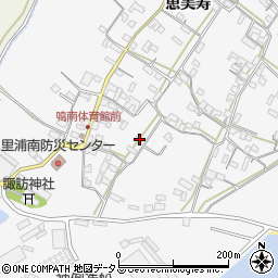 徳島県鳴門市里浦町里浦恵美寿278周辺の地図