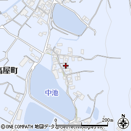 香川県観音寺市高屋町1608周辺の地図