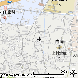 和歌山県海南市鳥居98周辺の地図