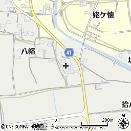 徳島県鳴門市大麻町板東八幡12周辺の地図