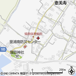 徳島県鳴門市里浦町里浦恵美寿284周辺の地図