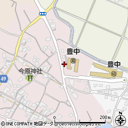香川県三豊市豊中町本山甲265周辺の地図