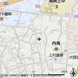 和歌山県海南市鳥居55周辺の地図