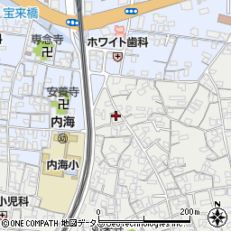 和歌山県海南市鳥居170周辺の地図
