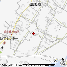 徳島県鳴門市里浦町里浦恵美寿312周辺の地図
