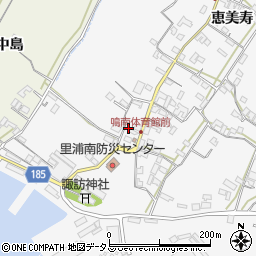 徳島県鳴門市里浦町里浦恵美寿35周辺の地図