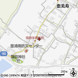 徳島県鳴門市里浦町里浦恵美寿284-1周辺の地図