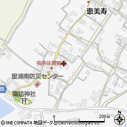徳島県鳴門市里浦町里浦恵美寿283-1周辺の地図