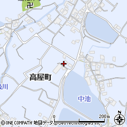 香川県観音寺市高屋町1646周辺の地図