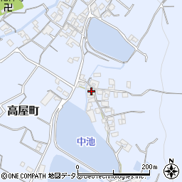 香川県観音寺市高屋町1618周辺の地図