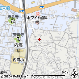 和歌山県海南市鳥居167周辺の地図