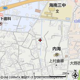 和歌山県海南市鳥居53周辺の地図
