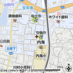 和歌山県海南市名高周辺の地図