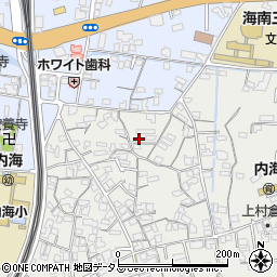 和歌山県海南市鳥居113周辺の地図