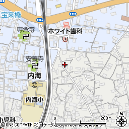 和歌山県海南市鳥居168周辺の地図