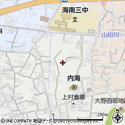 和歌山県海南市鳥居42-2周辺の地図