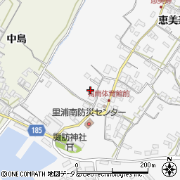 徳島県鳴門市里浦町里浦恵美寿34周辺の地図