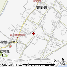 徳島県鳴門市里浦町里浦恵美寿276周辺の地図