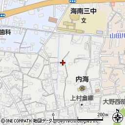 和歌山県海南市鳥居44-3周辺の地図