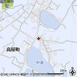 香川県観音寺市高屋町1617周辺の地図