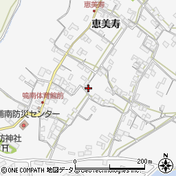 徳島県鳴門市里浦町里浦恵美寿319周辺の地図