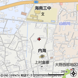 和歌山県海南市鳥居41周辺の地図